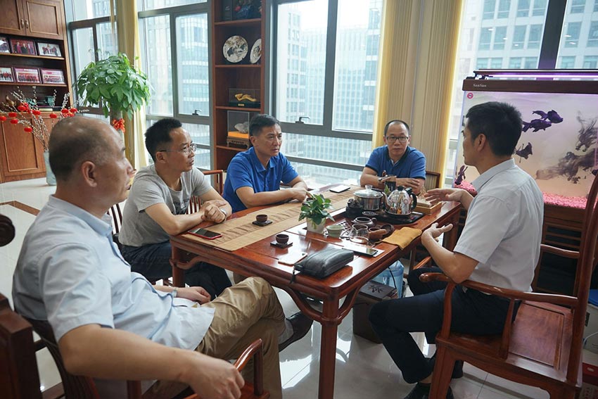 國家“固廢資源化”重點專項專家組蒞臨萬達業合作開展環保項目工作